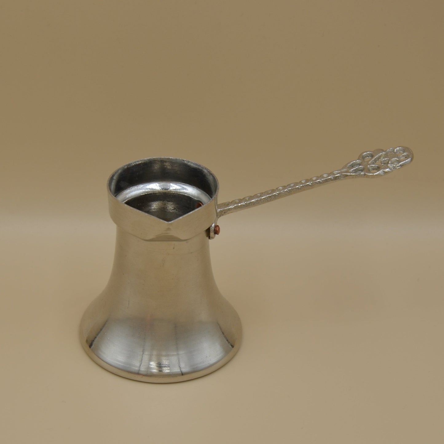 Kaffeekanne Silber glatt klein - 100 ml