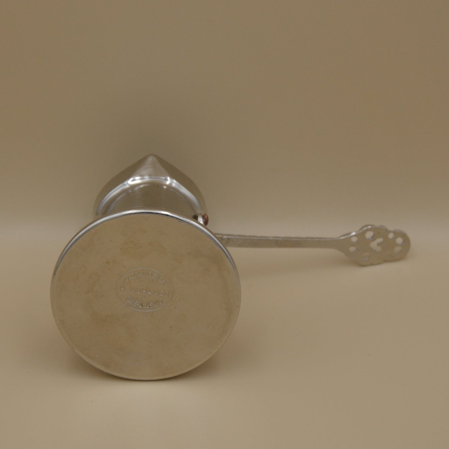 Kaffeekanne Silber glatt klein - 100 ml