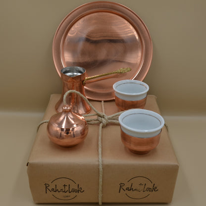 Set Bakar glatki - 2 Fildžana