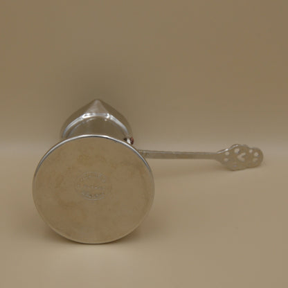 Kaffeekanne Silber glatt klein - 100 ml