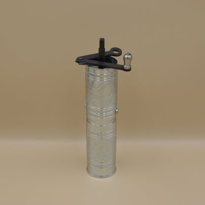 Kaffeemühle Ornament - silber