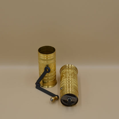 Kaffeemühle Ornament - gold