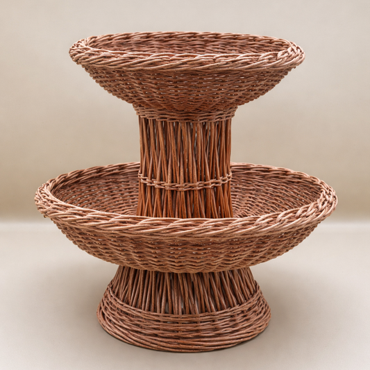 Handmade Woven Fruit Stand