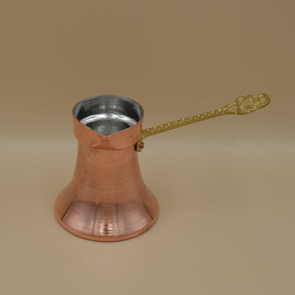Coffee Pot Copper Plain Small - 100 ml - Rahatlook®