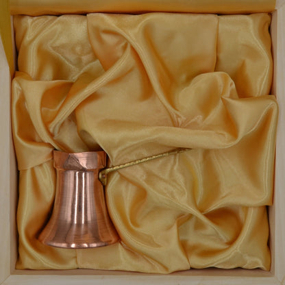 Coffee Pot Copper Plain Small - 100 ml - Rahatlook®