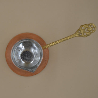 Coffee Pot Copper Plain Small - 100 ml - Rahatlook®